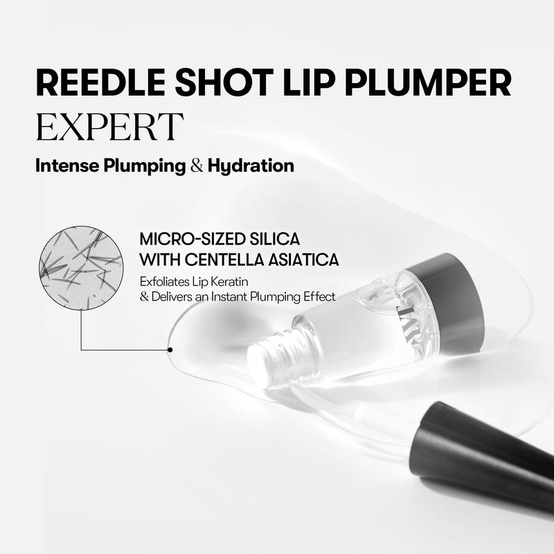 The last day: 30% OFF🤩Reedleshot Lip Plumper gloss lips, Lip plump korean skincare products, Moisturizing, Transparent, Lip Gloss, Fragrance-free, Korean Cosmetics