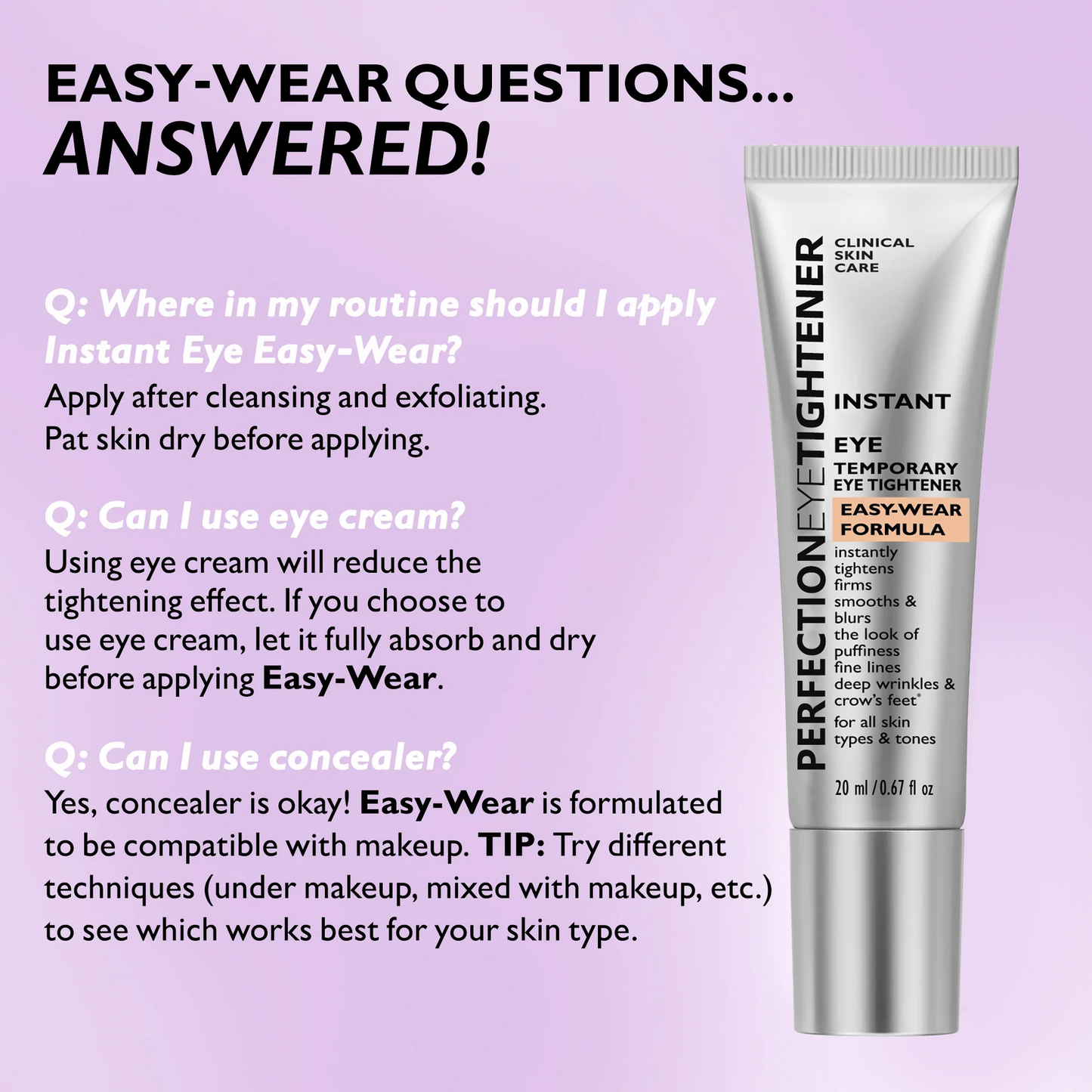 The last day: 48% OFF🏆 Instant Eye Tightener Easy-Wear Formula With Brush Free!
