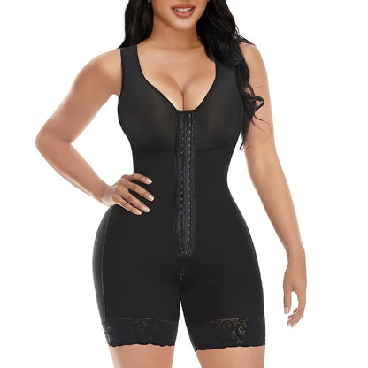 Último día: 55 % de descuento🌞Fajas colombianas moldeadoras para mujer, control de abdomen, moldeador de cuerpo completo, elevador de glúteos con cremallera en la entrepierna.