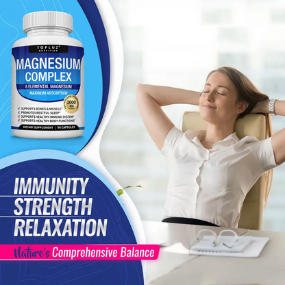 FINAL DAY: 40%OFF💪Magnesium Complex 8 Essential - Supports Bones, Muscles, Recovery, and Energy!